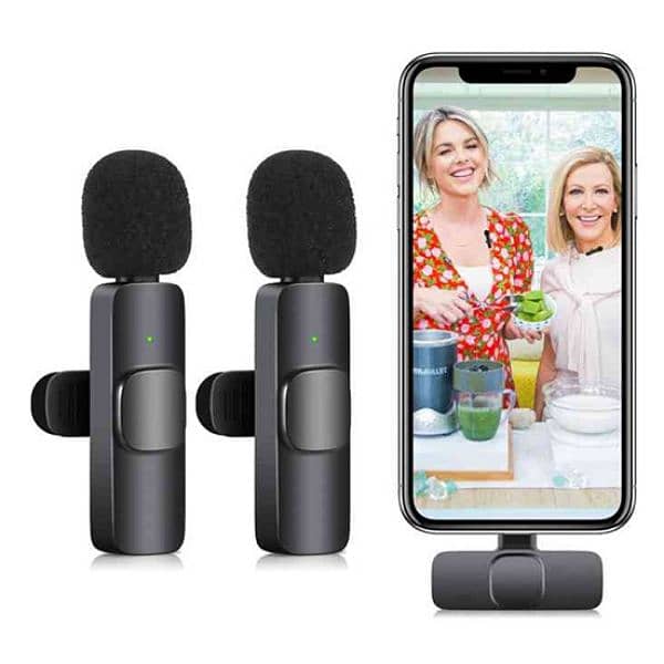 Wireless Dual and Single Mic Type-C 0