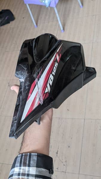 Yamaha Ybz Fuel Tank with side parts 9