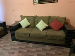 6 Sofa set with table