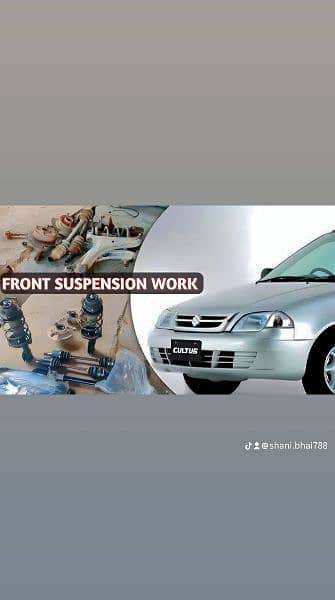 Car's Suspension Santro,Cultus,Alto,City,Wagnor,Vitz,Civic,Corolla,Fx, 4