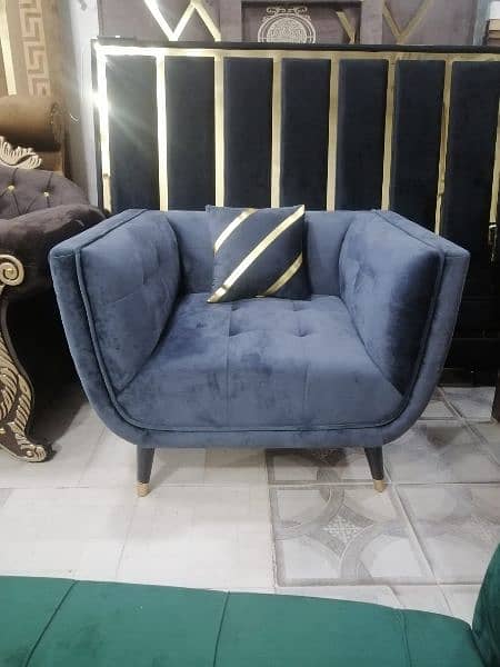 L shape sofa / corner sofa / 6 seater velvet sofa / Sofa for sale 4