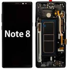 note 8 display hn off hand use pin say all work Karta hn