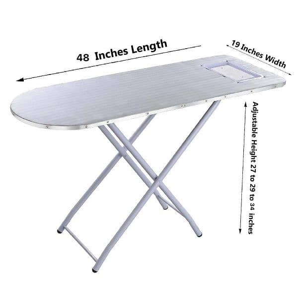 Foldable And Adjustable Iron Table Stand 2