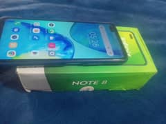 Infinix Note 8, 6gb Ram 128gb Storage