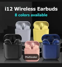 i12 Earbuds headset sports