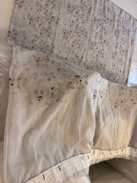 Organza Embroidered Ready Made Curtains 19