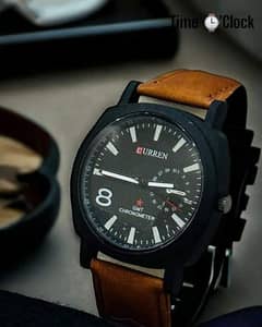 leather strap watch