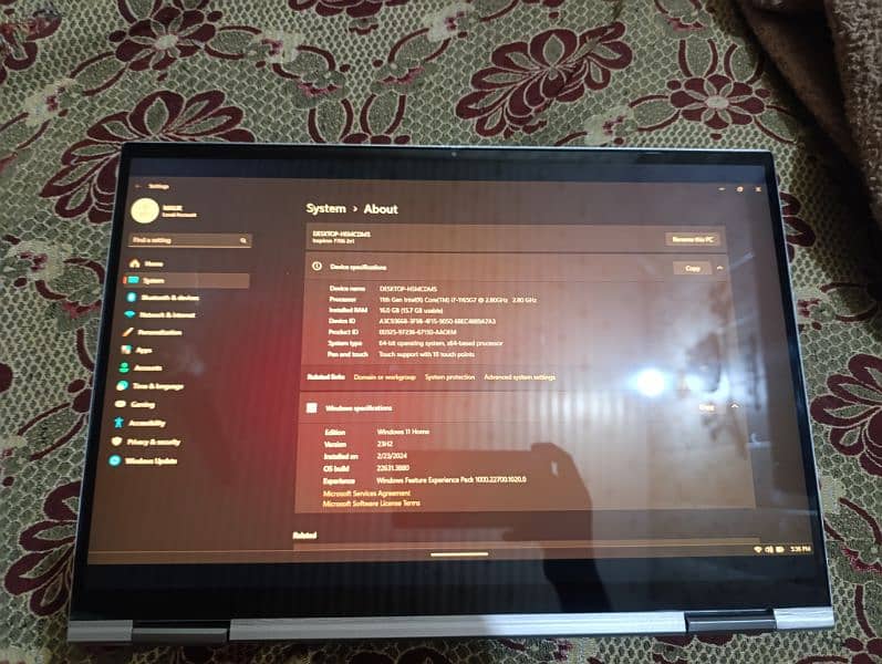 dell core i7 11 generation 360 touchscreen 3