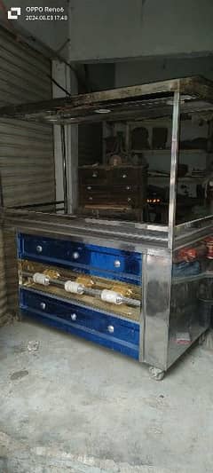 steel counter 10 by 9 condition hai