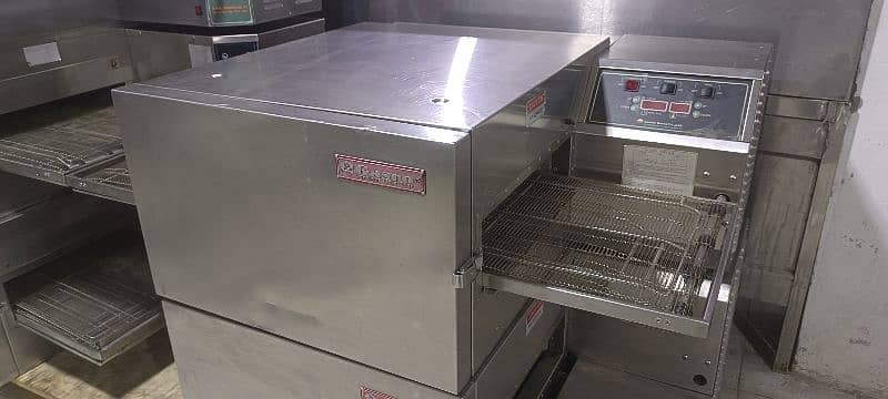 burger bun toaster imported we have pizza oven fast food machinery 5