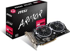 AMD Radeon RX 580 8GB GDDR5 Totally New