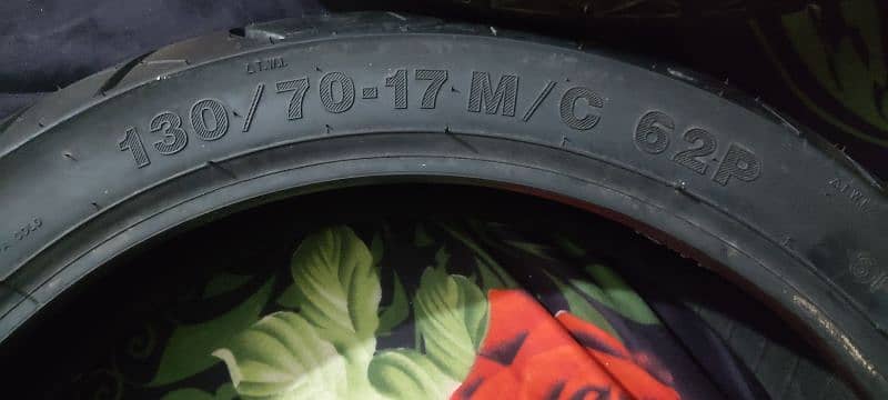 Heavy Bike tyre available for 100/90/17 4