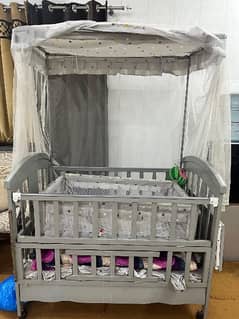double baby cot