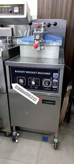 broast machine pressure fryer pizza oven fast food restaurant machiner