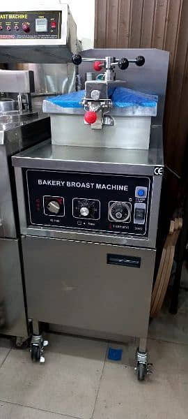 broast machine pressure fryer pizza oven fast food restaurant machiner 2