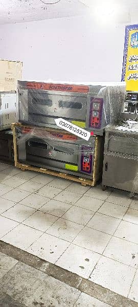 broast machine pressure fryer pizza oven fast food restaurant machiner 9