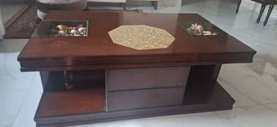 centre table with 4 drawers