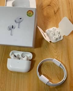 Airpods Pro 2 Generation Platinum With ANC/ Cash on delivery