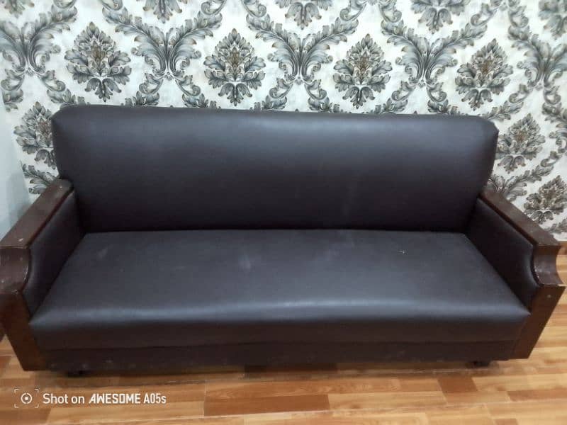 2 Separate Sofa Sets With A Central Table For Sale 10