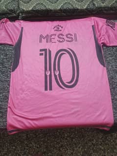 MESSI INTER MIAMI 23/34 PRINTED FOOTBALL JERSEY.