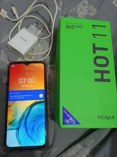 Infinix Hot 11 (4gb 128gb) Complete box