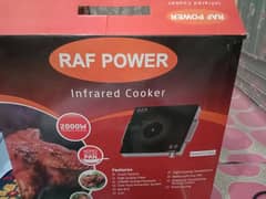 infaraed cooker full new 1 week used WhatsApp number is 03269101714