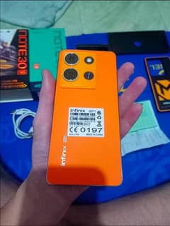 infinx not 30 pro 16/256 GB 03327127749 My WhatsApp number