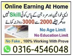 Online job at Home/Part Time/Data Entry/Typing/Assignments/Teaching