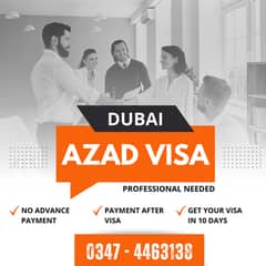 No Advance - Dubai Azad Visa Services
