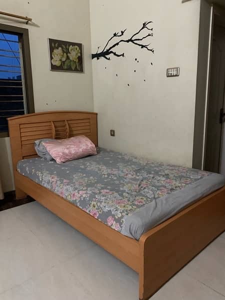 single bed plus metress 1