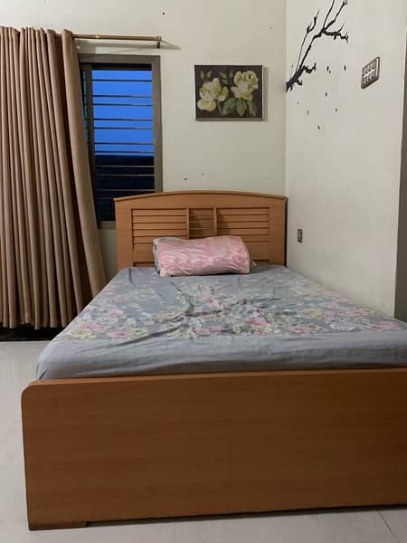 single bed plus metress 5