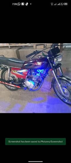 Honda 125 Bike for sell