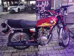 urgent forsale Honda 125 Punjab num