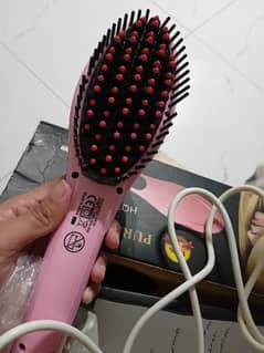 hair brush straightner