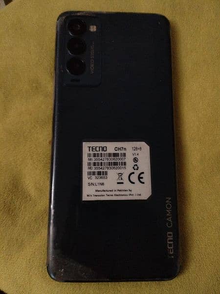 Techno camon 18p 10/10 condition 2