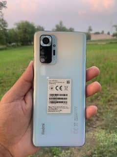 Redmi note 10 pro full new with original charger and box