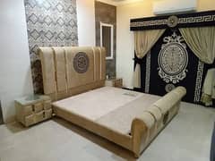 bed / bed set / king size bed / double bed / poshish bed / furniture