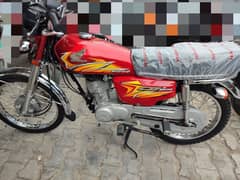 Honda 125 Model 21 Red edition