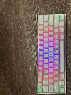 gaming keyboard reddragon k530 white premium 10/10