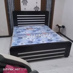 Double bed / bed set / wooden bed / bed / Furniture / king size bed
