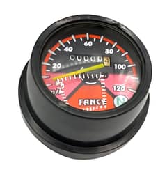 Single Round Style Meter Universal For Motorcycle Cafe Racer Style