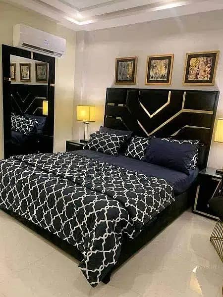 bed / bed set / king size bed / double bed / poshish bed / furniture 0