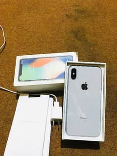 iphone X PTA approved 256gb with complete box