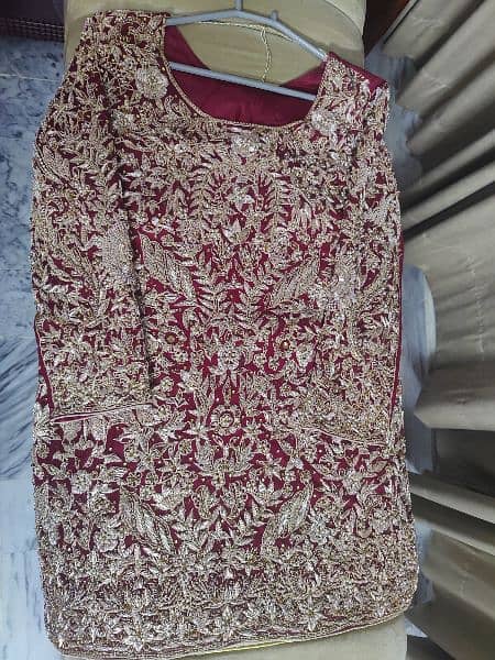 Bridal lenhga / designer / Red anari color 2