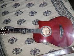 Red IRIN Guitar   ( Read discription )