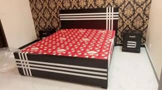 Double bed / bed set / wooden bed / bed / Furniture / king size bed