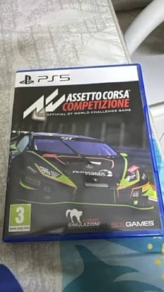 Assestto corsa competizione ps5