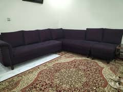 7 seater L shape sofa