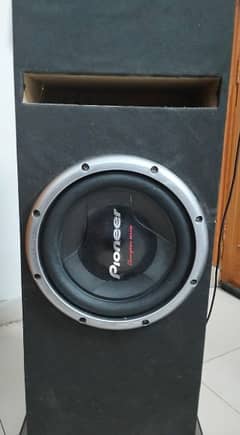 Pioneer Woofer Genuine, Amplifier & LCD