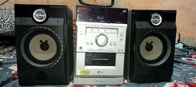 lg mini sound system very good n loud sound good bass quality